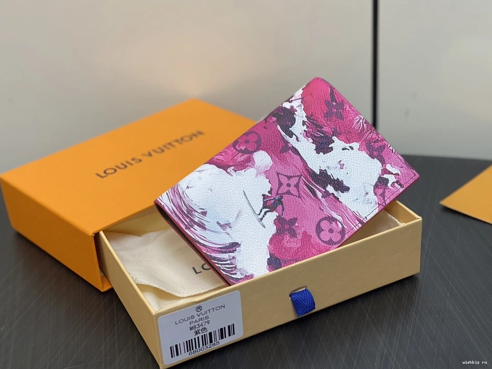 WIS COVER-10*14*2.5CM Vuitton PASSPORT Louis 0913